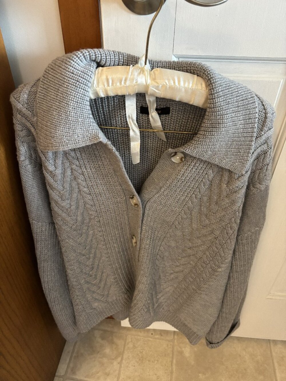 Quince merino wool cardigan sweater